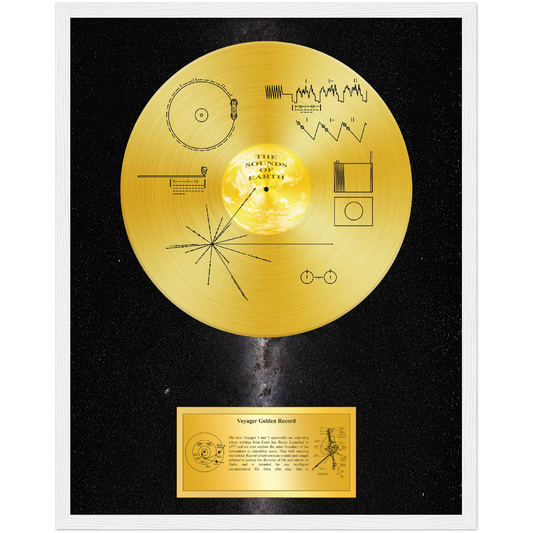 Voyager Golden Record Poster