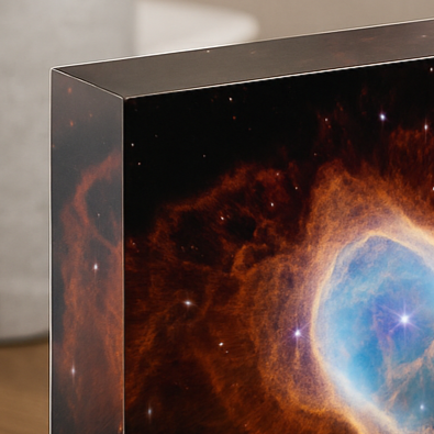 JWST Southern Ring Nebula - Acrylic Prism Desk Decor