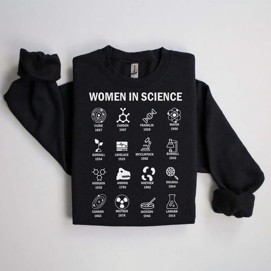 Women In Science (Tee, Long Sweatshirt & Hoodie)
