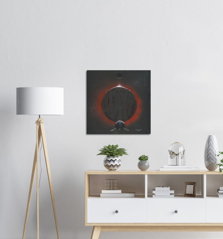 Bottle With A Message Canvas