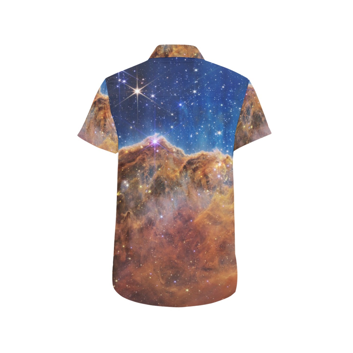 JWST Carina Nebula Shirt Short Sleeves