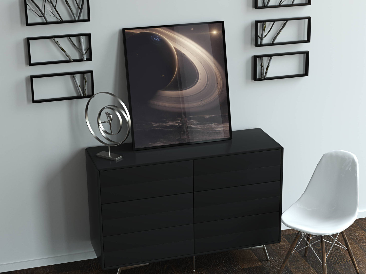 Admiration des anneaux WallArt Poster (par VoidSeven)