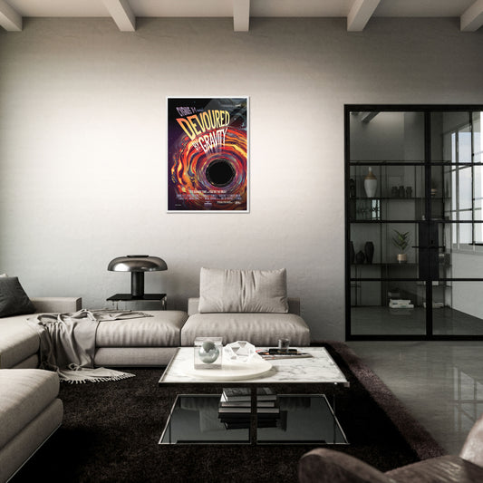 Black Hole NASA Poster