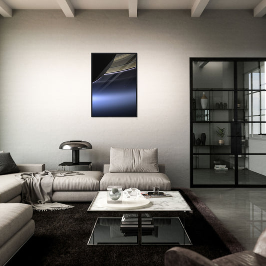 Cassini The Day The Earth Smiled NASA Poster