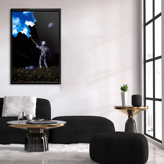 Hello Blue Sky WallArt Poster (by Nicebleed)