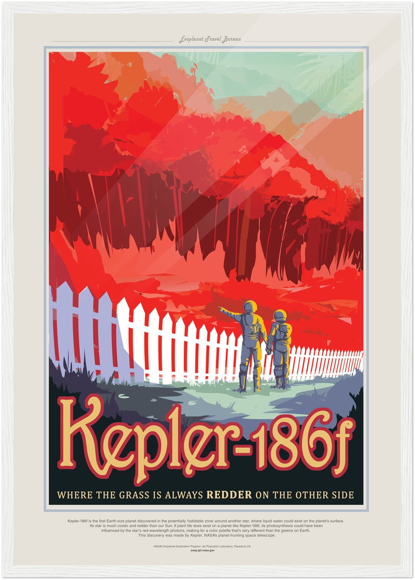 Kepler 186F NASA Poster