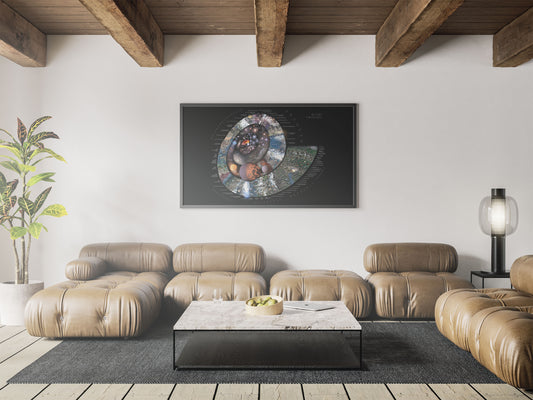 The Chart Of The Big History Landscape (by Pablo Carlos Budassi)