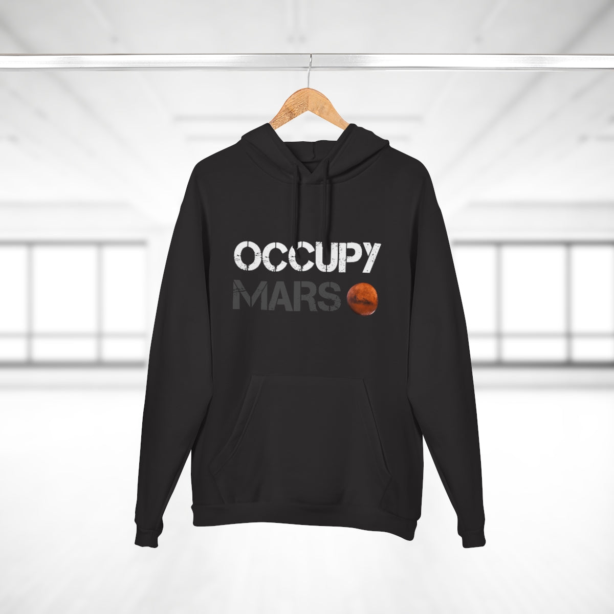 Occupy Mars Unisex Hoodie