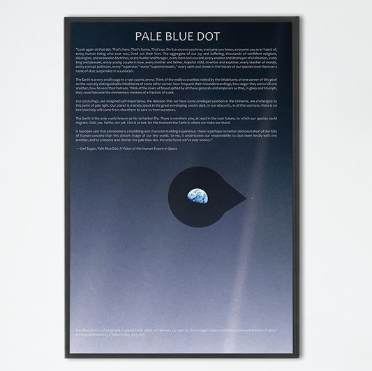 The Pale Blue Dot Poster