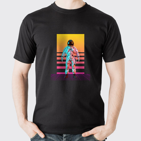 Synthwave Astronaut Unisex T-Shirt