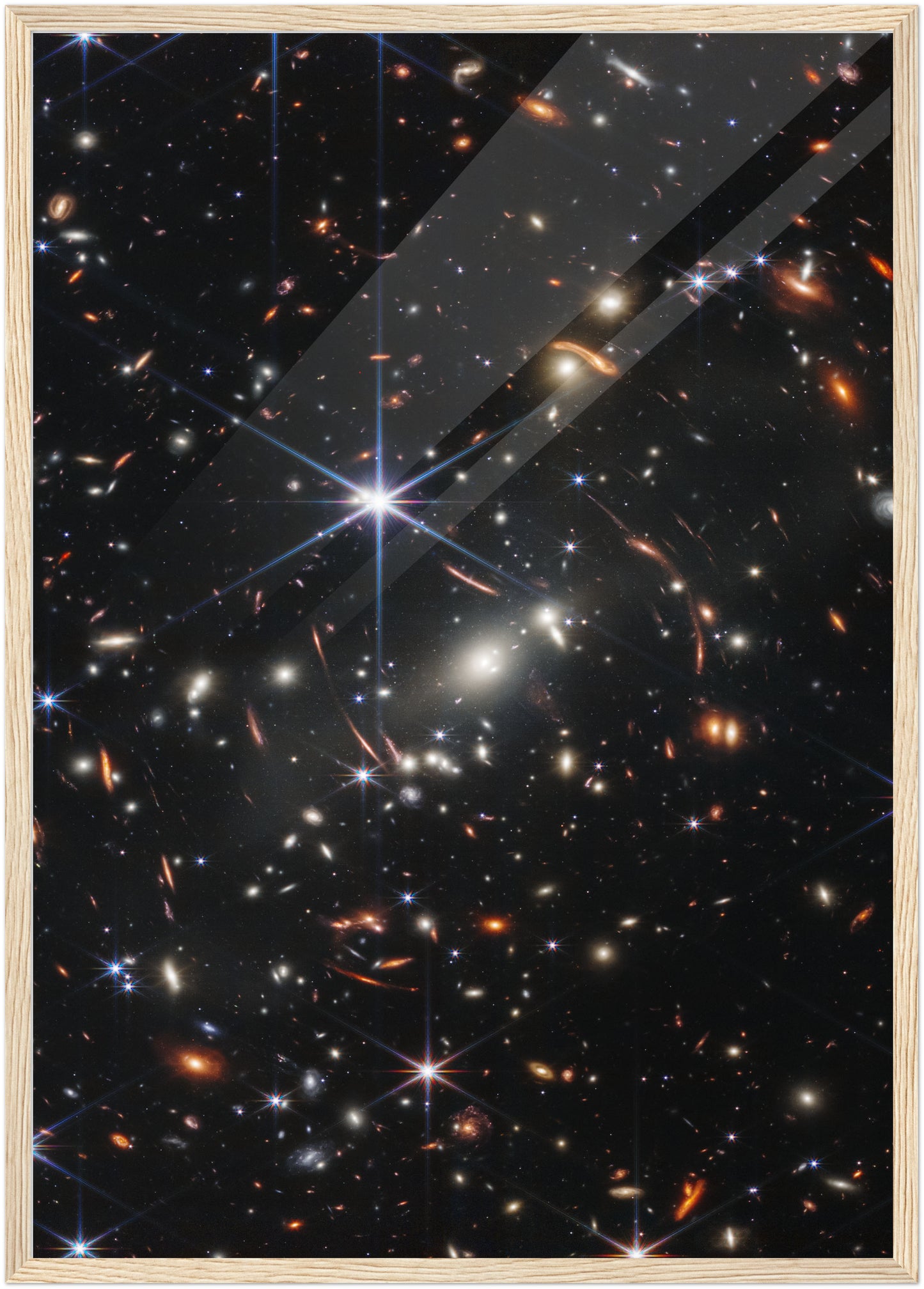 Deep Field JWST NASA Poster