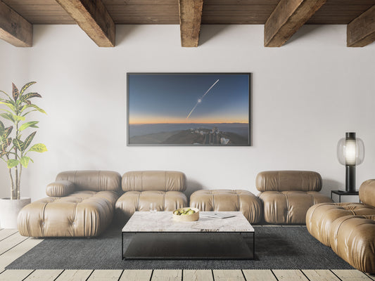 Total solar eclipse La Silla Observatory Poster WallArt