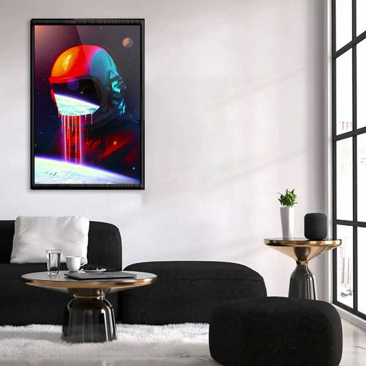 Cosmic Leak WallArt Poster (by Nicebleed)