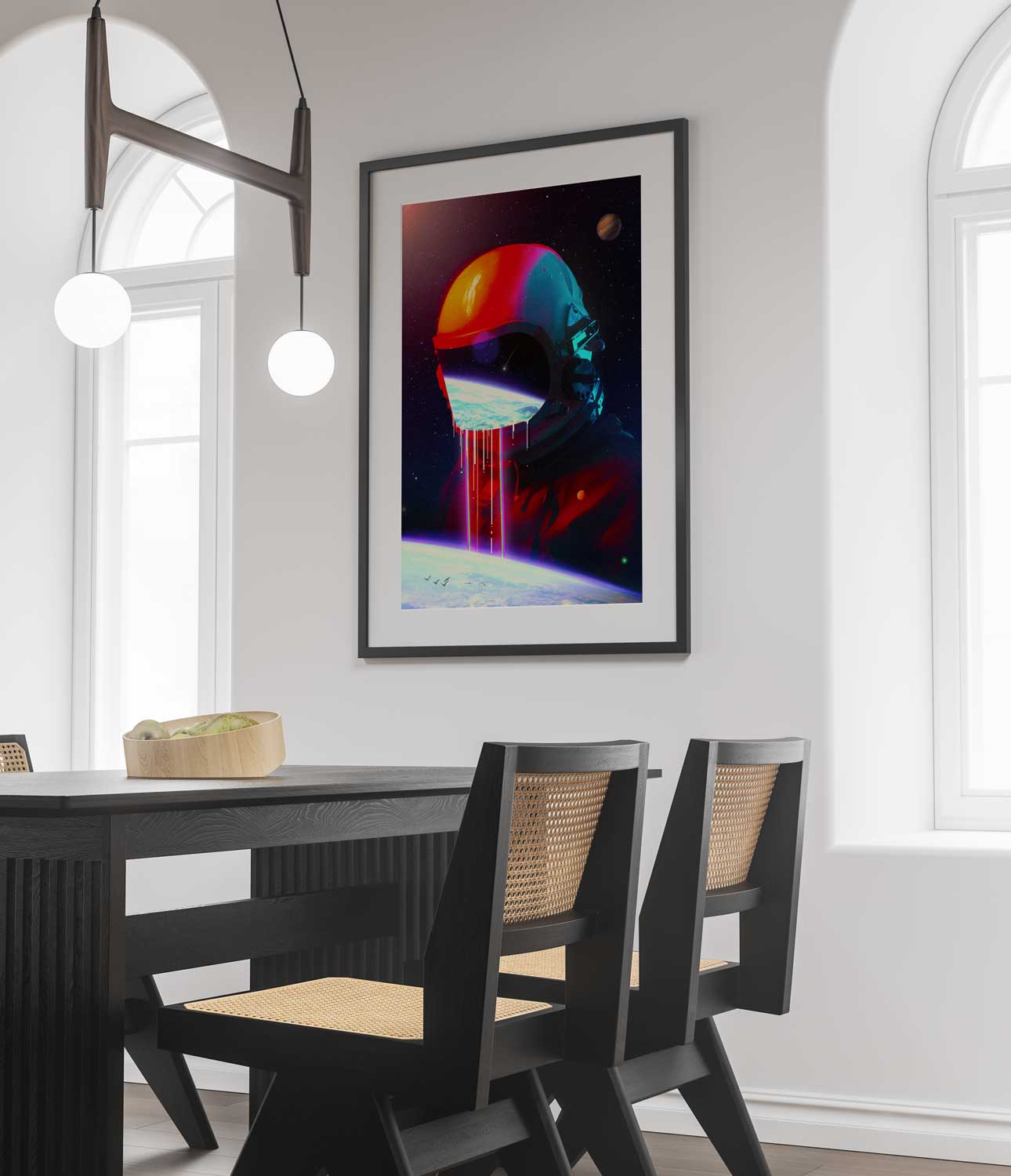 Cosmic Leak WallArt Poster (by Nicebleed)