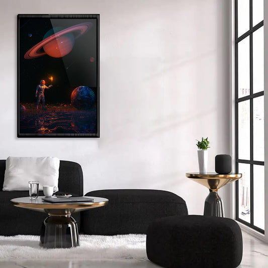 Let There Be Light WallArt Poster (by Nicebleed)