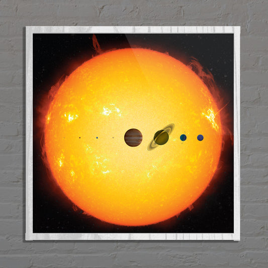 The Solar System Poster