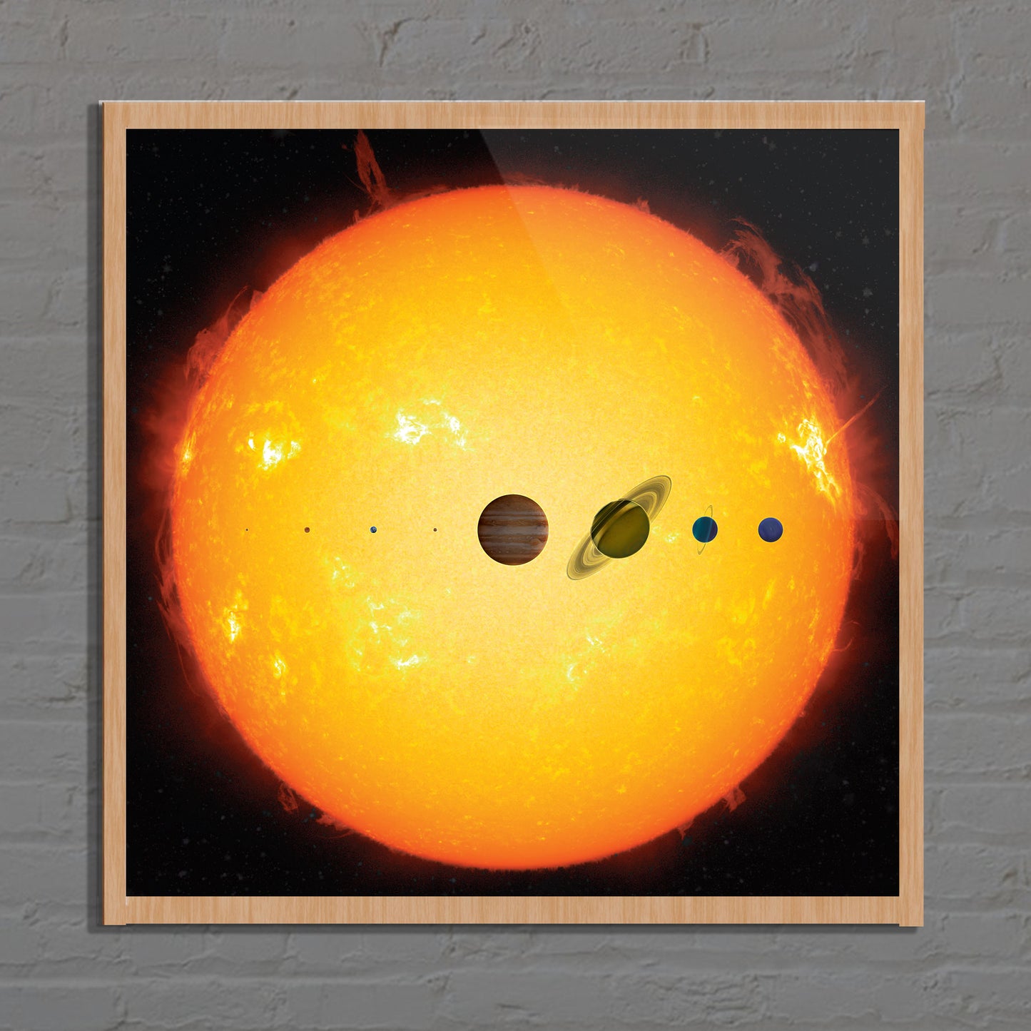 The Solar System Poster