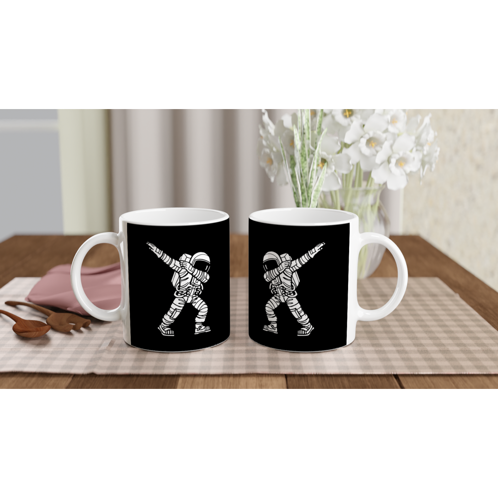 The Dabbing Astronaut 11oz Ceramic Mug