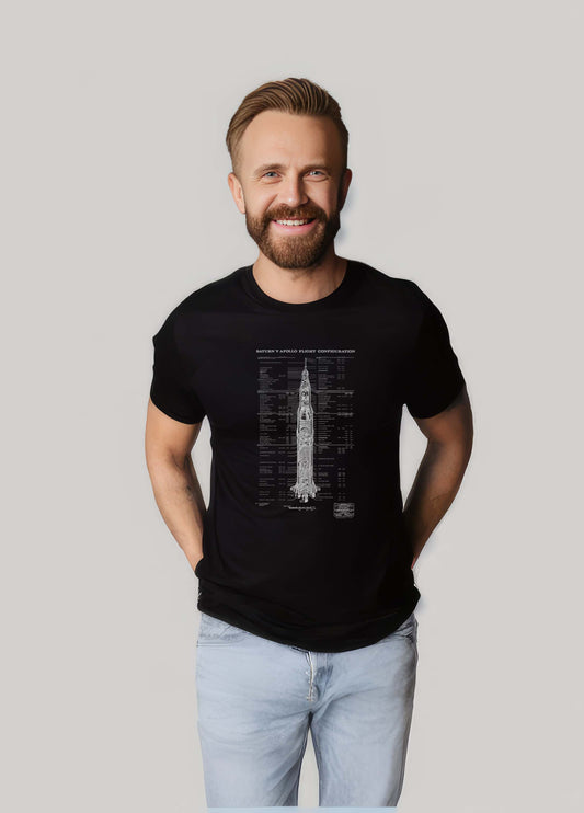 Saturn V Configuration T-Shirt