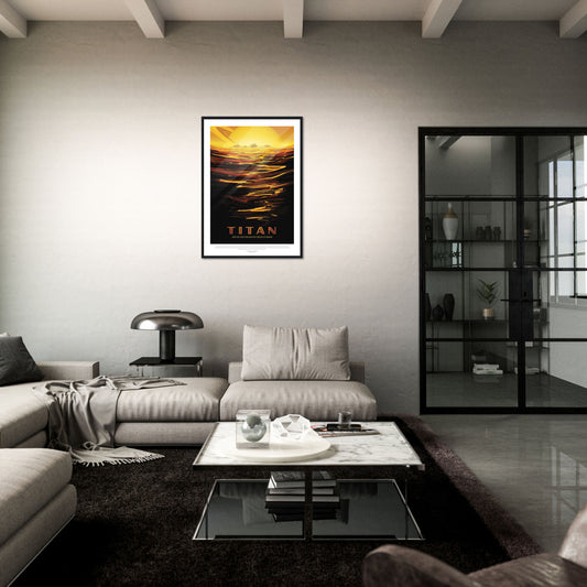 Titan NASA Poster