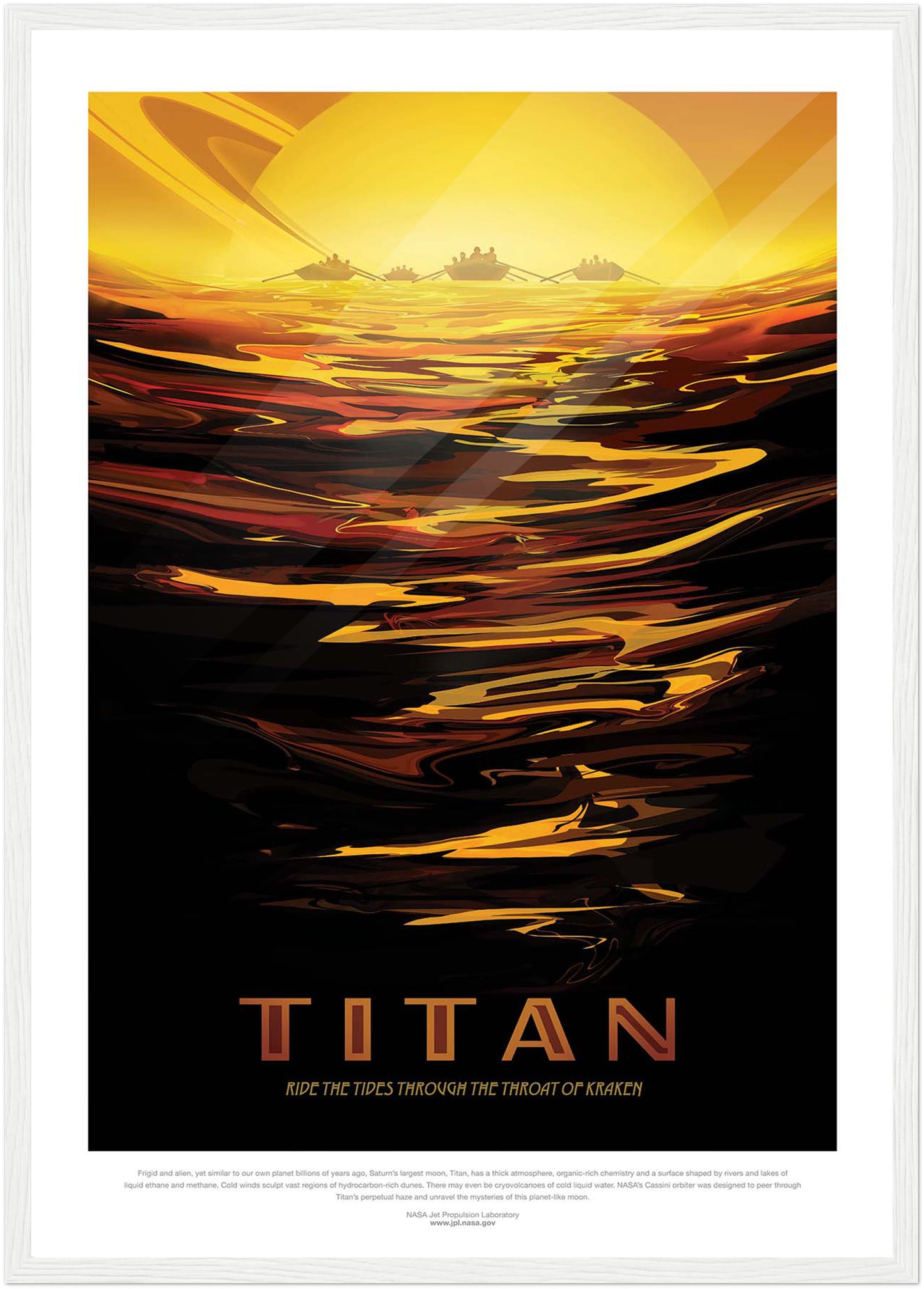 Titan NASA Poster