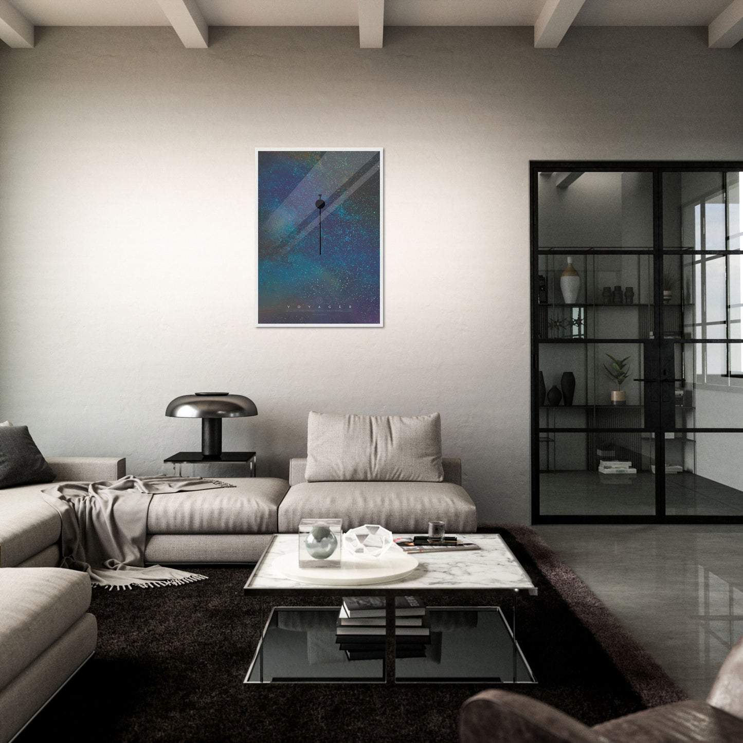 Voyager In The Cosmos Traveler NASA Poster