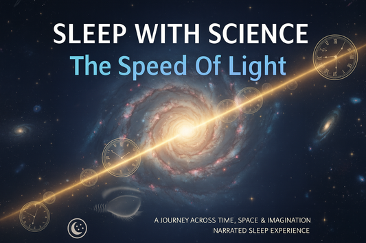 Sleeping With Science Episode 1: Drift into Sleep with the Story of Light | Calming Science Narration