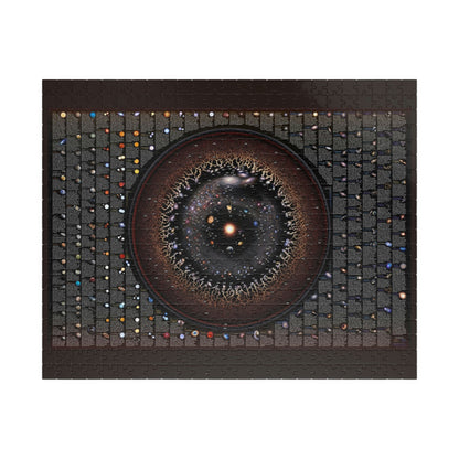 The Chart Of The Observable Universe Jigsaw Puzzle (500 or 1014 pcs)