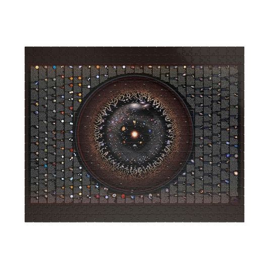 The Chart Of The Observable Universe Jigsaw Puzzle (500 or 1014 pcs)
