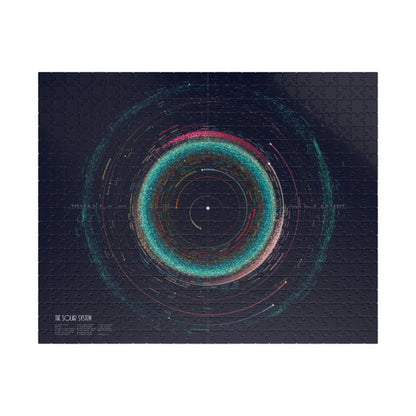 The Objects Of The Solar System Jigsaw Puzzle (500 or 1014 pcs) by Eleanor
