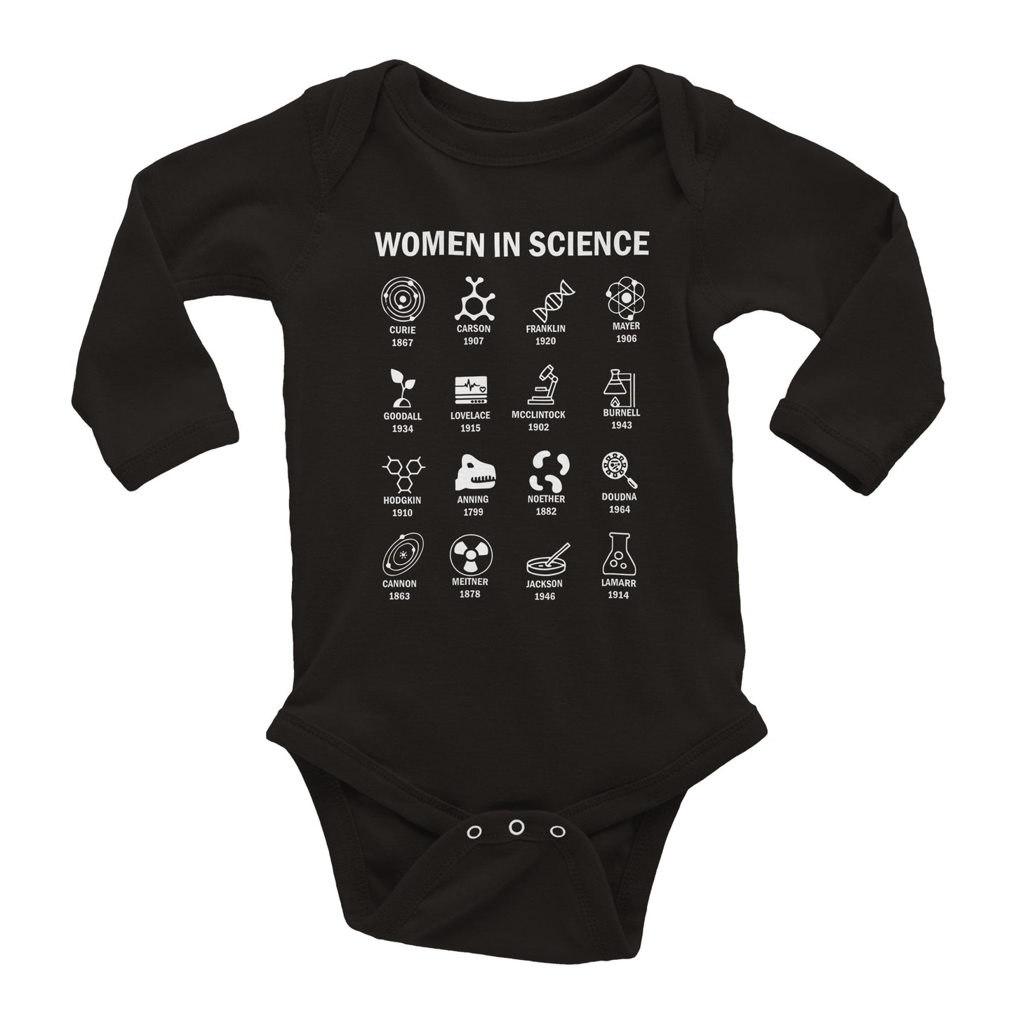 Women In Science (Tee, Hoodie & Baby) -  Kid & Baby Sizing