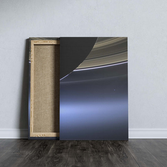 Cassini The Day The Earth Smiled NASA Canvas