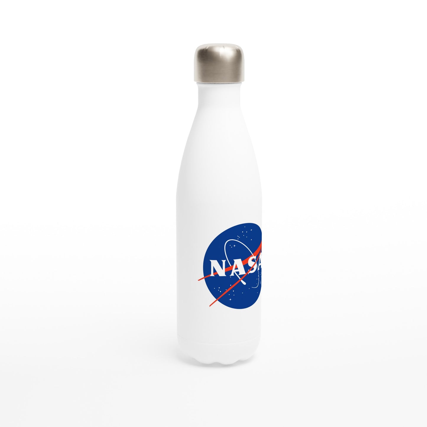 NASA Meatball - White 17oz Stainless Steel Water Bottle Mug