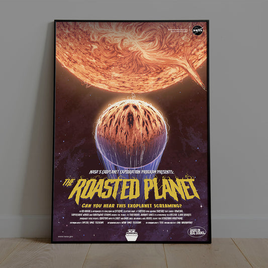 Roasted Planet NASA Poster