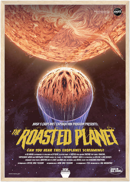 Roasted Planet NASA Poster
