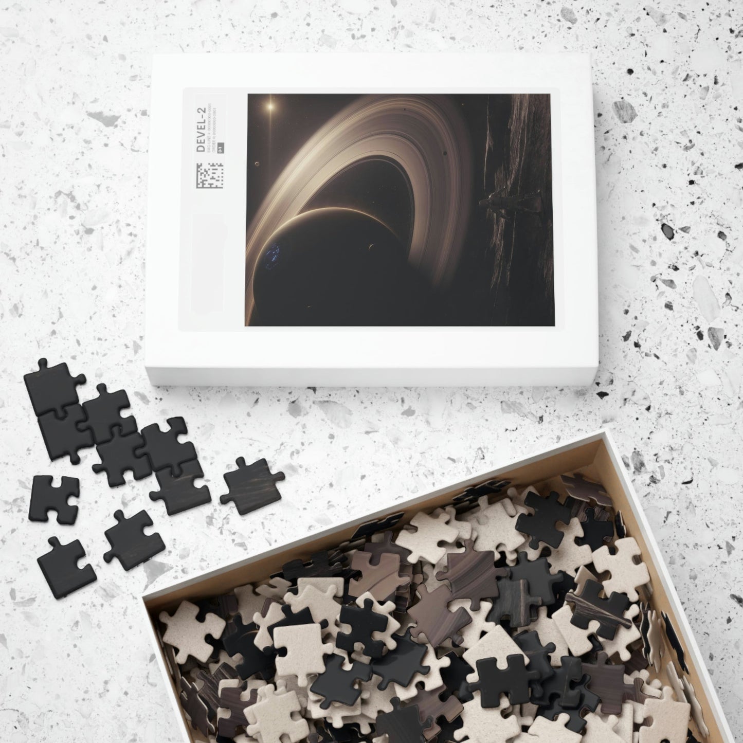 Admiration Of The Rings Jigsaw Puzzle (500 or 1014 pcs) by Void