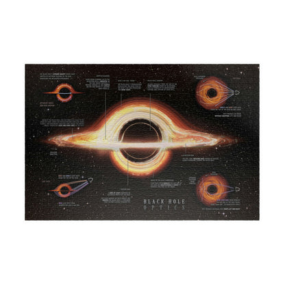 The Chart Of A Black Hole Jigsaw Puzzle (500 or 1014 pcs) by Pablo Carlos