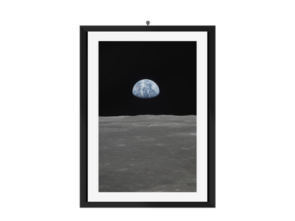 Apollo 11 Mankind Landing Iconic Shots Poster