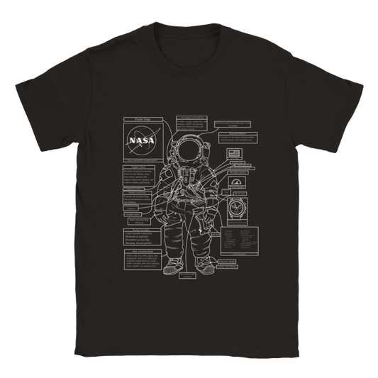 Astronaut Diagram T-Shirt