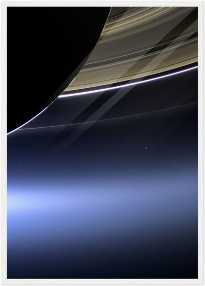 Cassini The Day The Earth Smiled NASA Poster