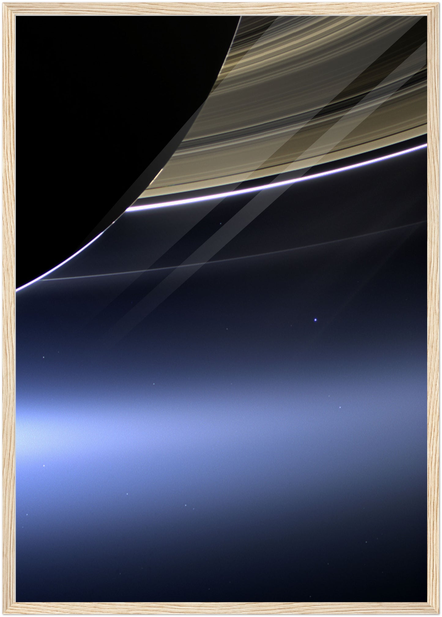 Cassini The Day The Earth Smiled NASA Poster