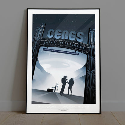 Ceres NASA Poster