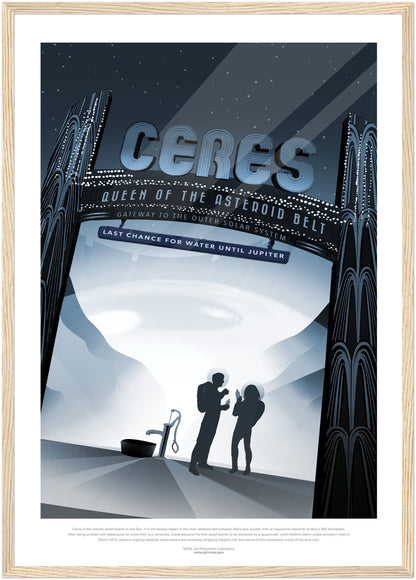 Ceres NASA Poster