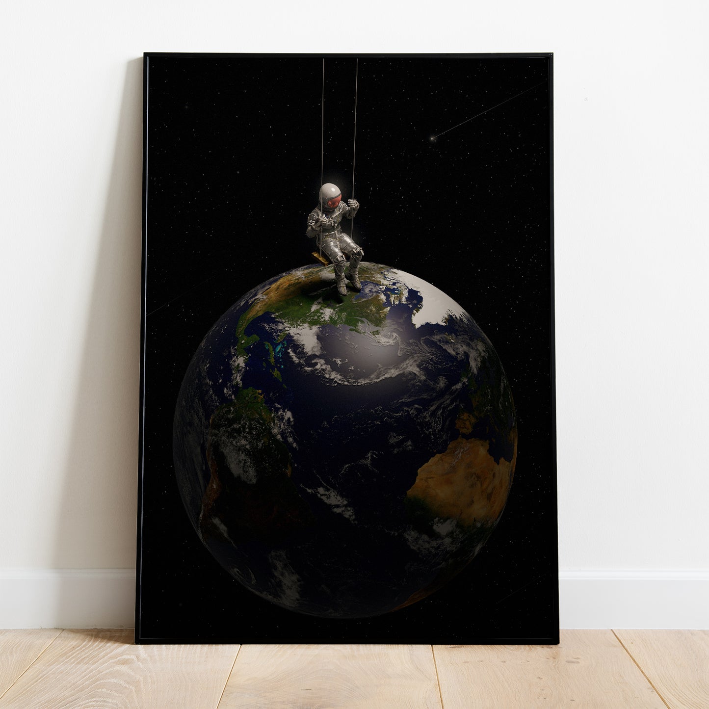 La Terre est mon aire de jeux WallArt Poster (par Nicebleed)