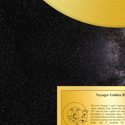 Poster du Voyager Golden Record