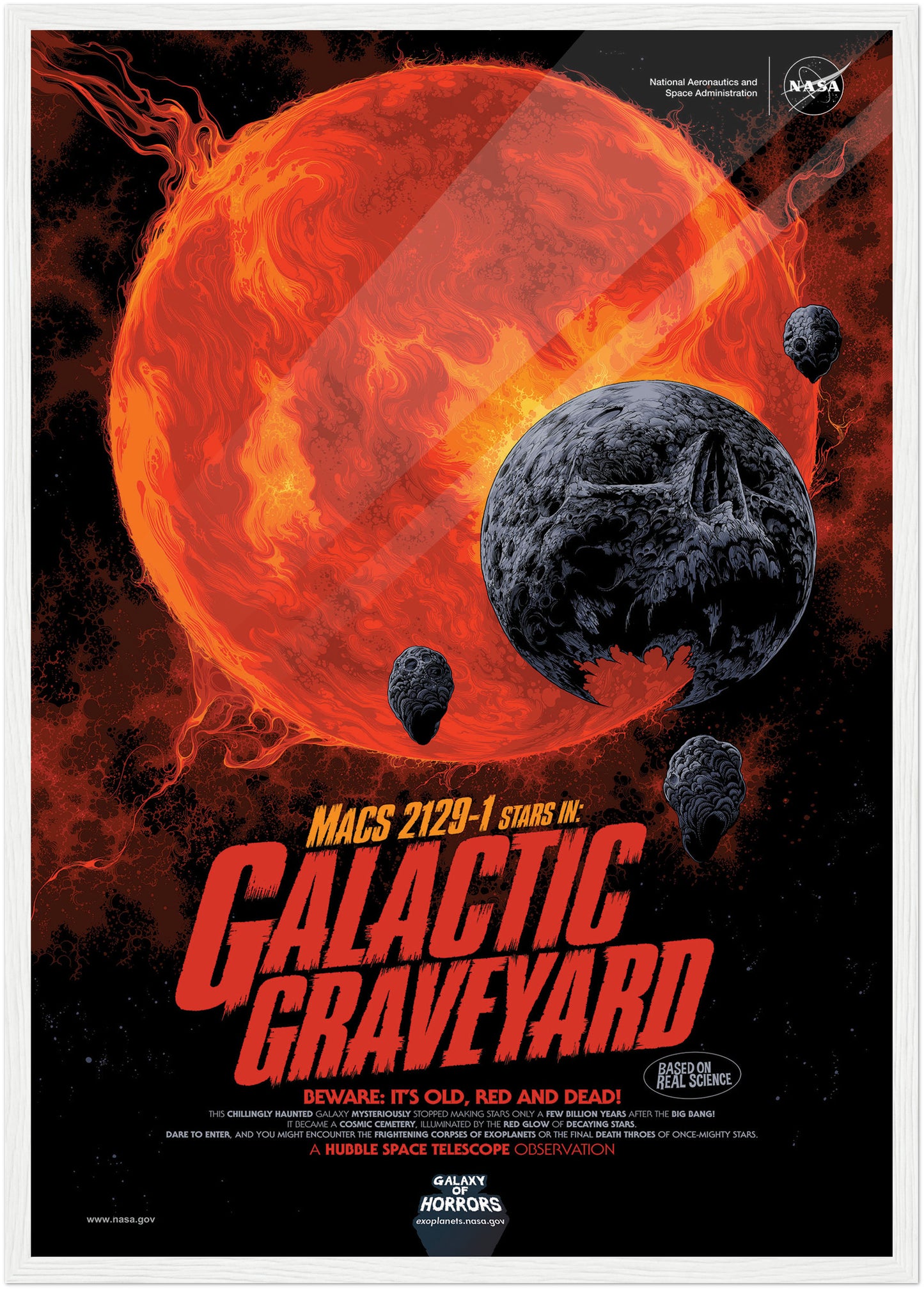 Graveyard NASA Poster