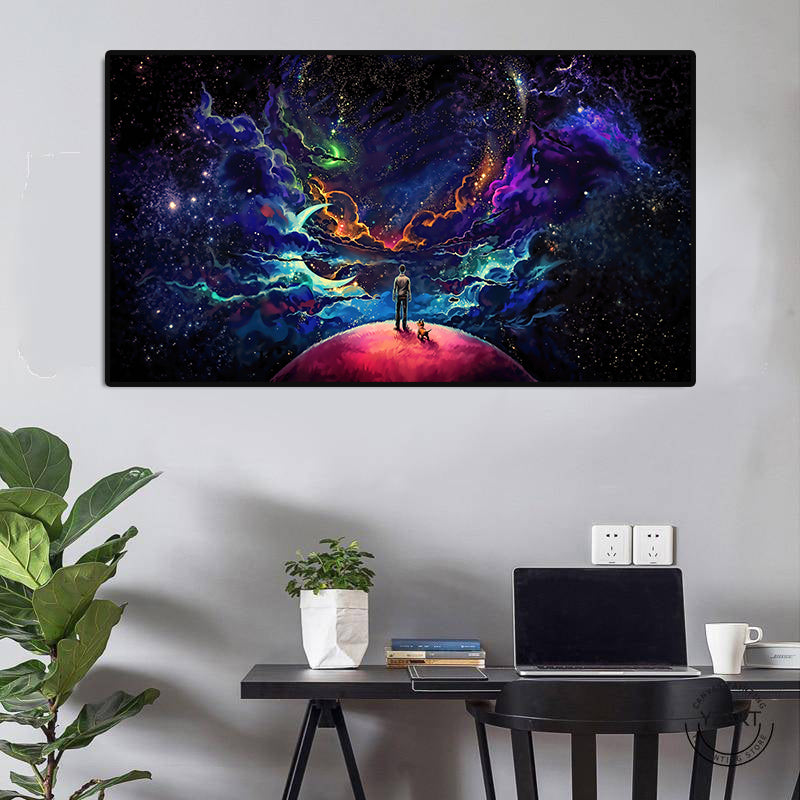 Lost In The Cosmos WallArt Poster