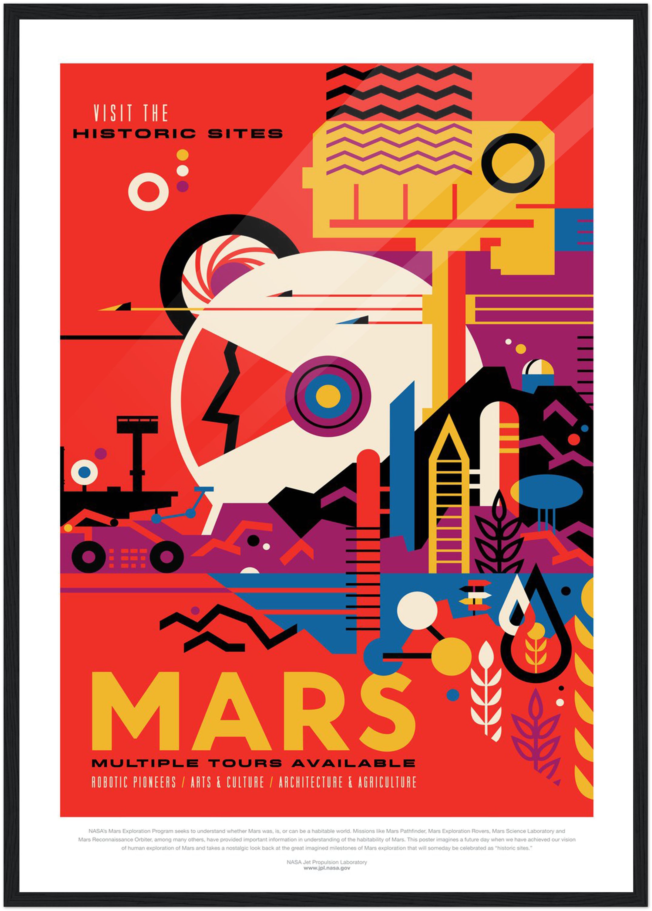 Mars NASA Poster – Things Of The Stars