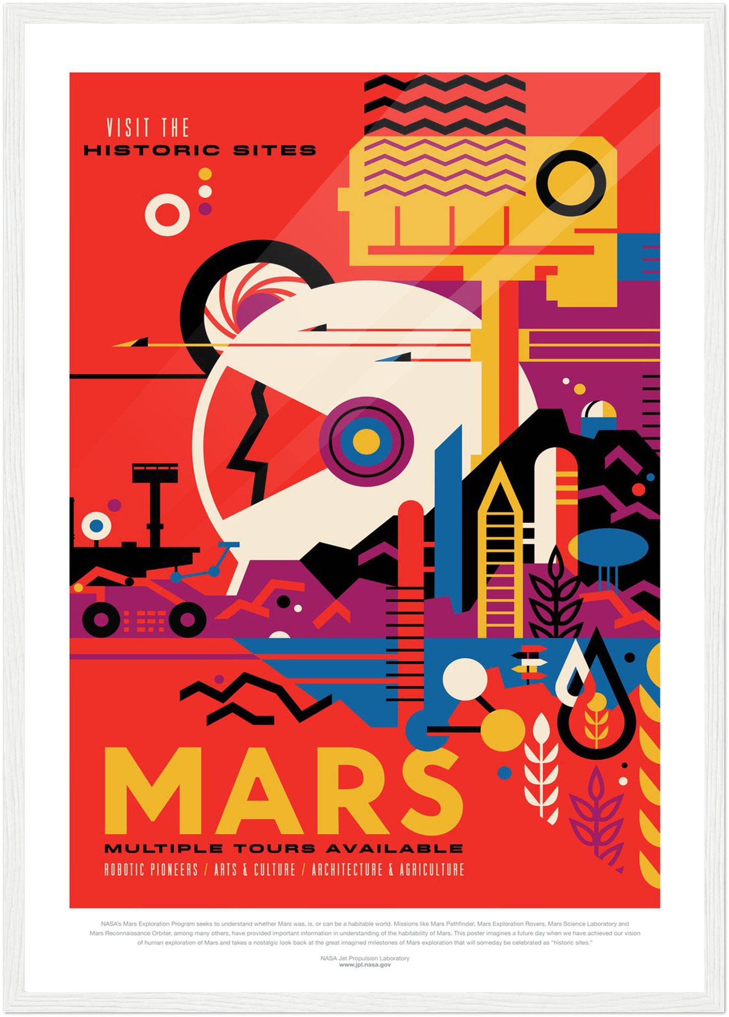 Mars NASA Poster