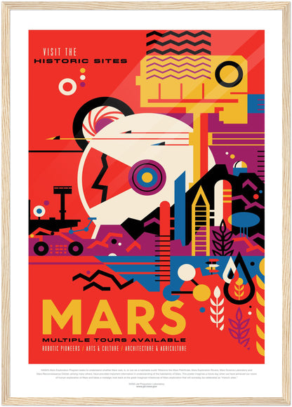 Mars NASA Poster